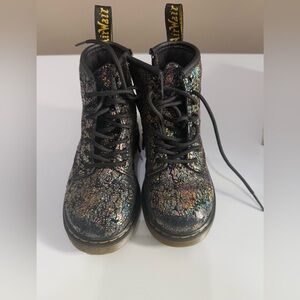 Toddler Dr Marten Foil Boots